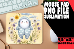 Unique Desk Pad Design Magic, Cute Ghost Product Image 1