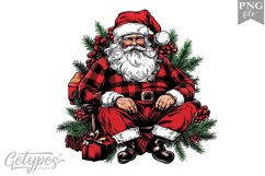 Christmas Santa Clipart Design - High Quality 300 Dpi Product Image 1