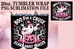 Radiant Adventures 20oz tumbler wrap, Ghost Cancer Product Image 1