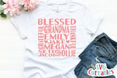 Grandma SVG | Grandma Subway Art | Shirt Design Product Image 5
