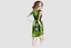 Collection of stylish accessories &quot;Lady&quot; watercolor png Product Image 3