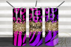 HUGE BUNDLE Animal Print 2oz Skinny Tumbler Sublimation Product Image 6
