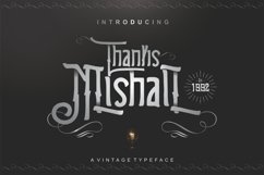 Web Font Mishall Product Image 1