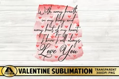 Valentines PNG Valentine Sublimation PNG Love Quote PNG Product Image 7