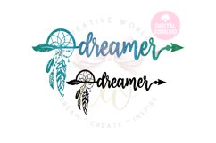 Dreamer svg | Dreamer| Boho svg | Boho svg Product Image 1