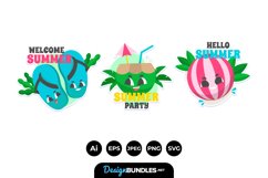 Summer Badges Product Image 1