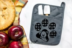 Dog paw print design SVG / EPS / DXF / PNG Files Product Image 7
