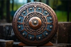 Soothing Steel tongue drum. Generate Ai Product Image 1