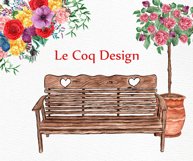 Watercolor wedding clipart Product Image 4