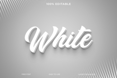 Stylish White Text Design for Graphic Design Projects Product Image 1