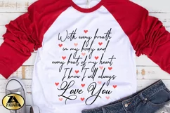 Valentines SVG Love Quote SVG Valentines Day SVG cut Files Product Image 3