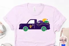 Mardi Gras Truck - Mardi Gras SVG EPS DXF PNG Product Image 3
