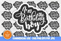 Birthday Boy SVG, Birthday Squad Svg, Family Shirt Quotes Product Image 1