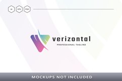 Verizontal Letter V Logo Product Image 2