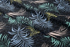 Palm leaves and leopard skin pattern Product Image 3