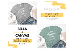 Heather Bella Canvas Mockup Bundle 3001 T-Shirt Bundle Product Image 3