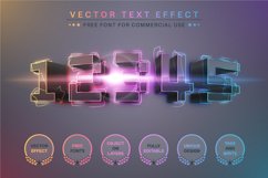 Pixel Lightning - Editable Text Effect, Font Style Product Image 4