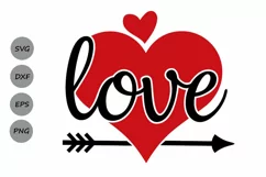 valentines day svg, love svg, heart svg, valentine svg. Product Image 1