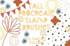 Fall Procreate Doodle Stamp Brush Set Product Image 1