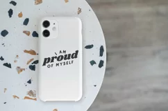I Am Proud of Myself | Self Affirmation SVG Cut File Product Image 5