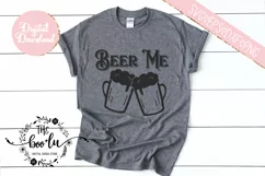 Beer Me Father's Day SVG DXF PNG EPS Cutting Files Product Image 2