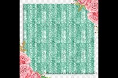 34 Mint Glam Digital Papers Sequin Glitter Luxury Background Product Image 7