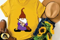 Gnome SVG PNG EPS DXF Halloween Gnomes SVG Witch Gnome SVG Product Image 3