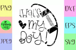 That's my boy football svg, football svg Product Image 2