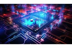 vibrant circuit technology background Product Image 1