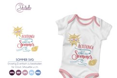 Der Sommer SVG | Kinder SVG Product Image 1