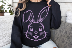 Easter Knit Bow PNG Product Image 2