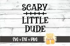 Scary Little Dude - Boy Halloween SVG PNG DXF Cut Files Product Image 2