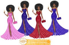 Black Woman Sublimation, Fashion Clipart, Graduation Png Product Image 9