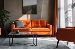 Interior of Italian Living Room 766 Product Image 1