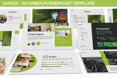 Samoa - Green Campaign Powerpoint Template Product Image 1