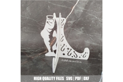 Laser Cut Bass Fish Easel Stand SVG | Father's Day Gift SVG Product Image 1