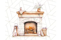 Cozy Book Lover Clipart PNG, Aesthetic Reading Graphics Product Image 2