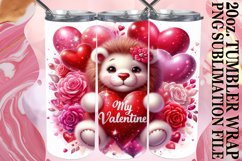 Uplifting Moments 20oz tumbler wrap, Valentines Product Image 1