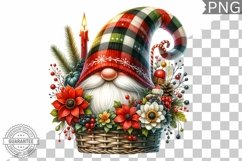 Christmas Gnome Sublimation - Clipart PNG Bundle Product Image 9