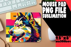 Bright and Abstract Dog Wrap Sublimation PNG Product Image 1