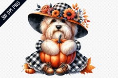 Halloween Dog Sublimation - Clipart PNG Design Product Image 1
