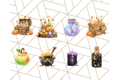Hocus Pocus Potion Lab Clipart PNG Halloween Clip Art Product Image 2