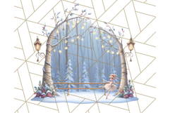 Nutcracker Ballet Clipart, Holiday Ballerina PNG Art Product Image 2