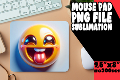 ENCHANTED DESK PAD PNG DESIGN, 3D Emoji Product Image 1