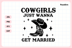 50 Cowgirl Bachelorette Party Sayings SVG Bundle Product Image 13