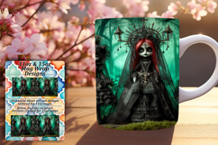 Fun 15oz Mug Wrap Png Template , Horror Halloween Product Image 1