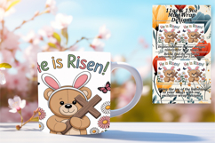 Elegant 15oz Mug Wrap Png Design , Religious Product Image 1