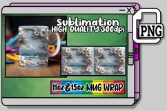 Blossom Meadows: 3D Landscape Mug Design Product Image 1