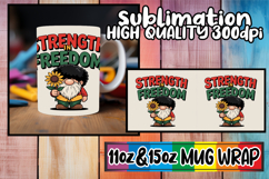 Cozy afternoons 11oz 15oz sublimation wrap, Juneteenth Product Image 1