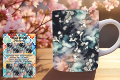 Customized Png For 15oz Mug Wrap , Abstract Pattern Product Image 1